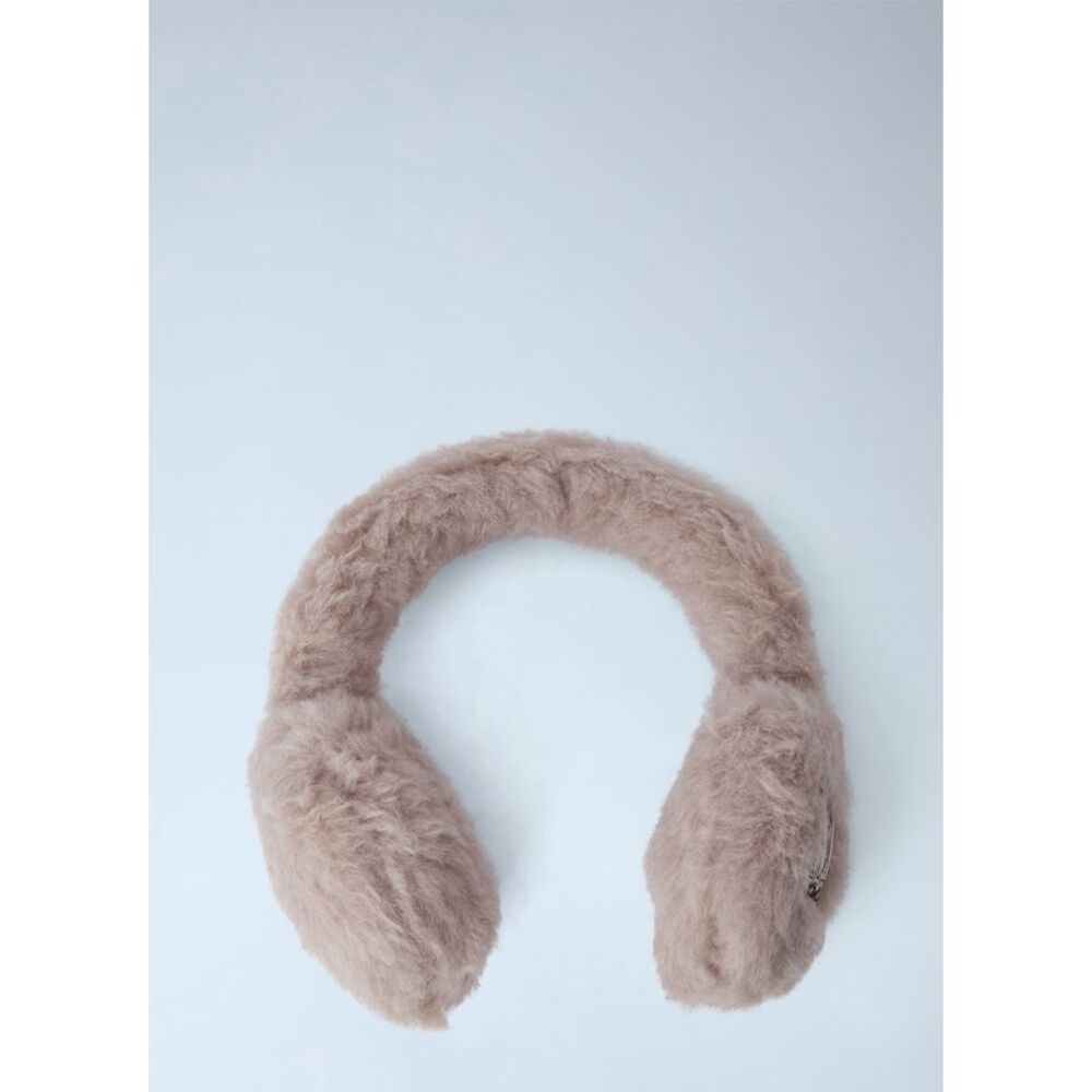Max Mara Women Teddy Fleece Earmuffs